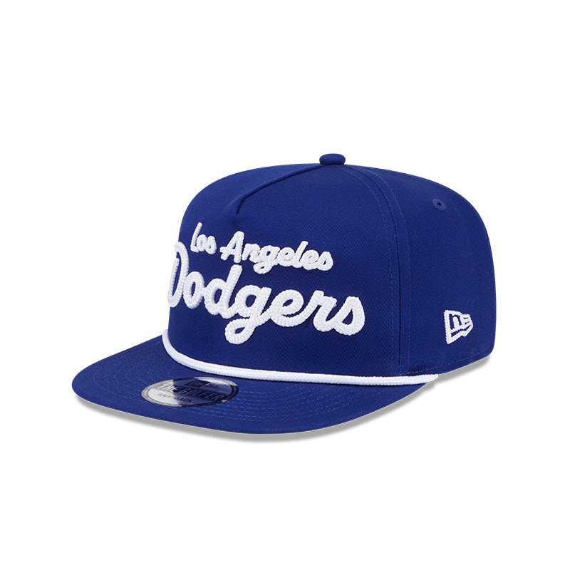 Los Angeles Dodgers Team Text Golfer Snapback Hat