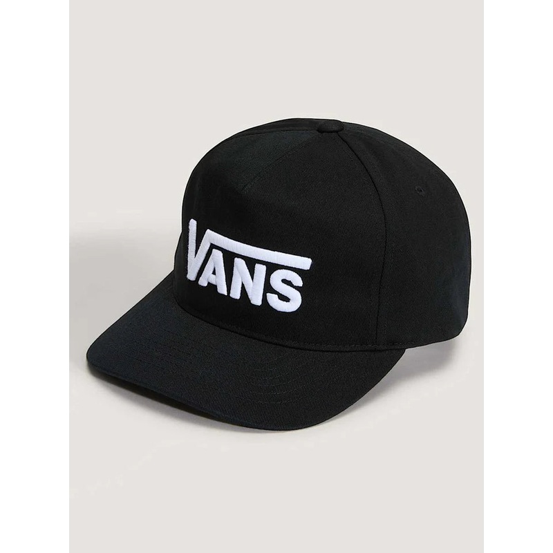 Vans Drop V Logo Snapback Hat|BLACK|OS