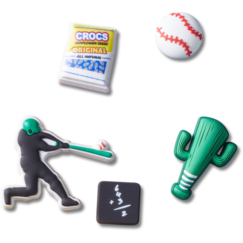 Crocs Baseball Team Jibbitz Charms – 5 Pack