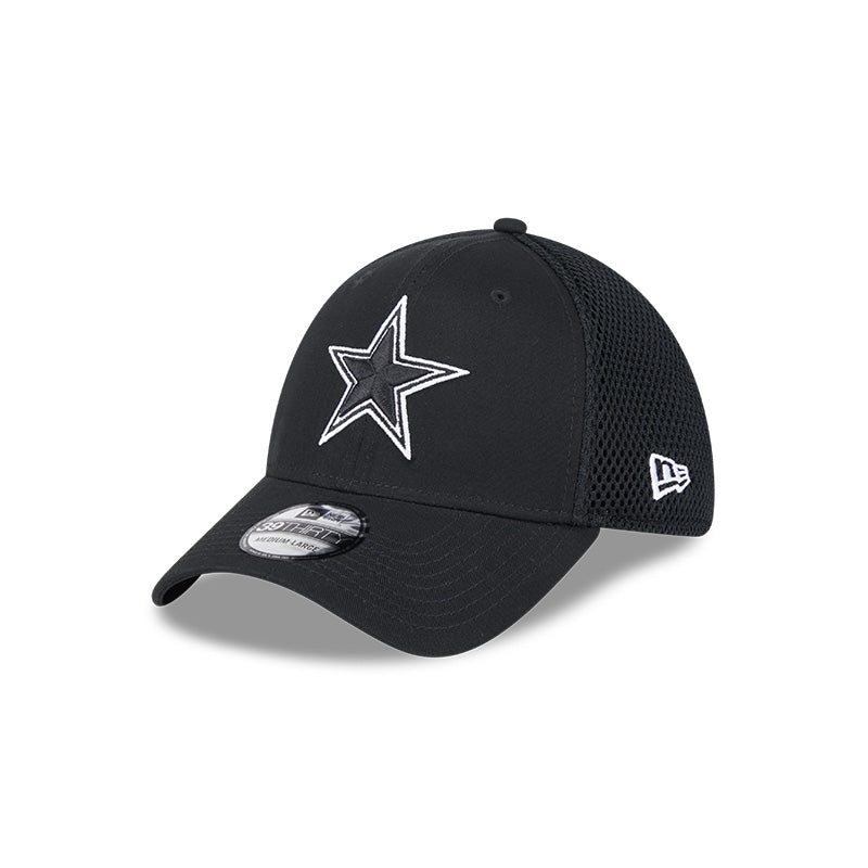 New Era Dallas Cowboys Black Main Neo 39THIRTY Flex Hat