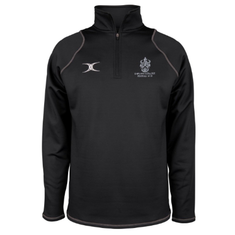 Shiplake College Senior’s Black Quest Mens 1/4 Zip Fleece