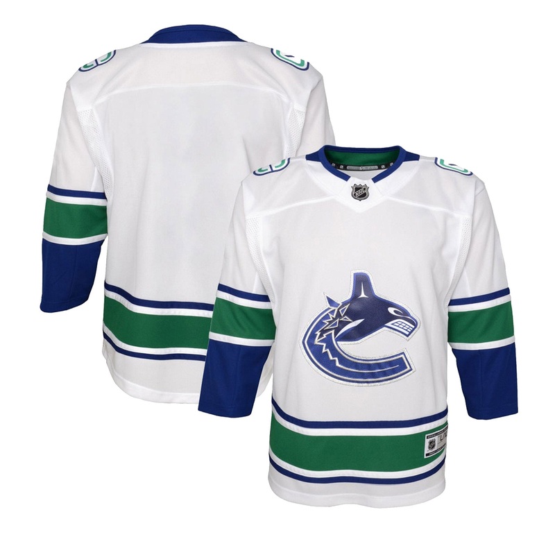 Vancouver Canucks Away Outer Stuff Premier Junior Jersey