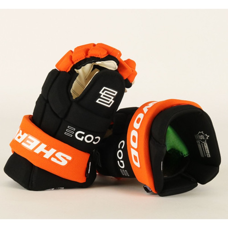 15 Sherwood Code Encrypt 1 Gloves – Team Stock Anaheim Ducks
