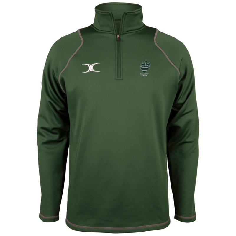 STAFF – Hallfield School Senior’s Green Quest Mens 1/4 Zip Fleece