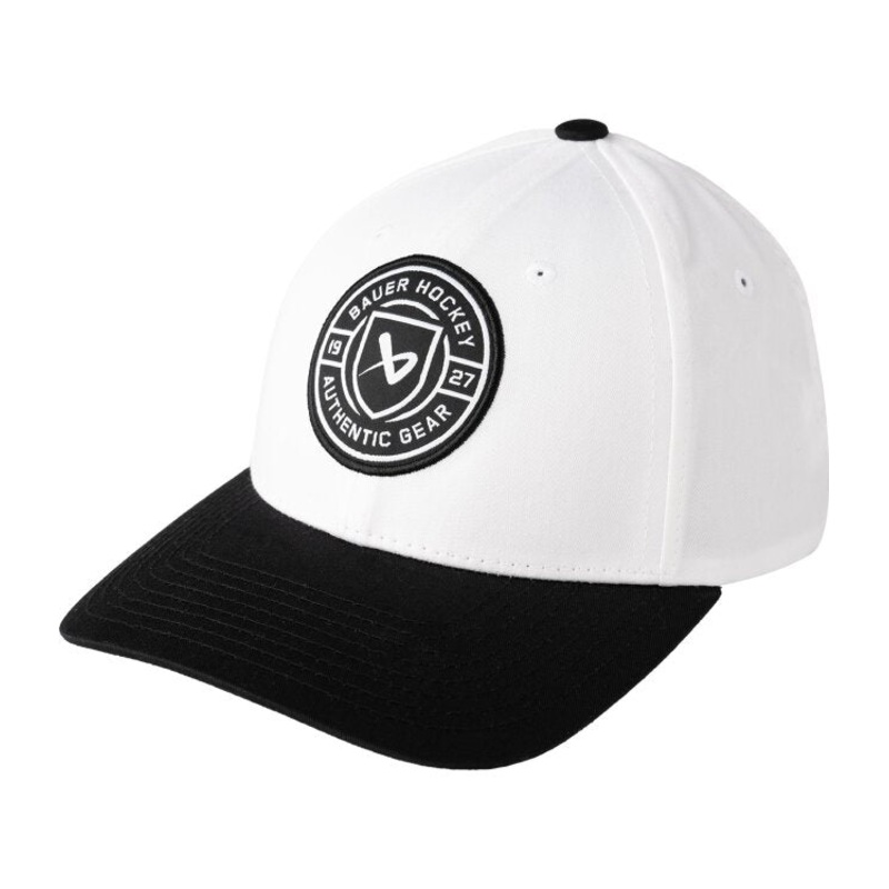 Bauer B&W Patch Cap Men’s|BLACK/WHITE