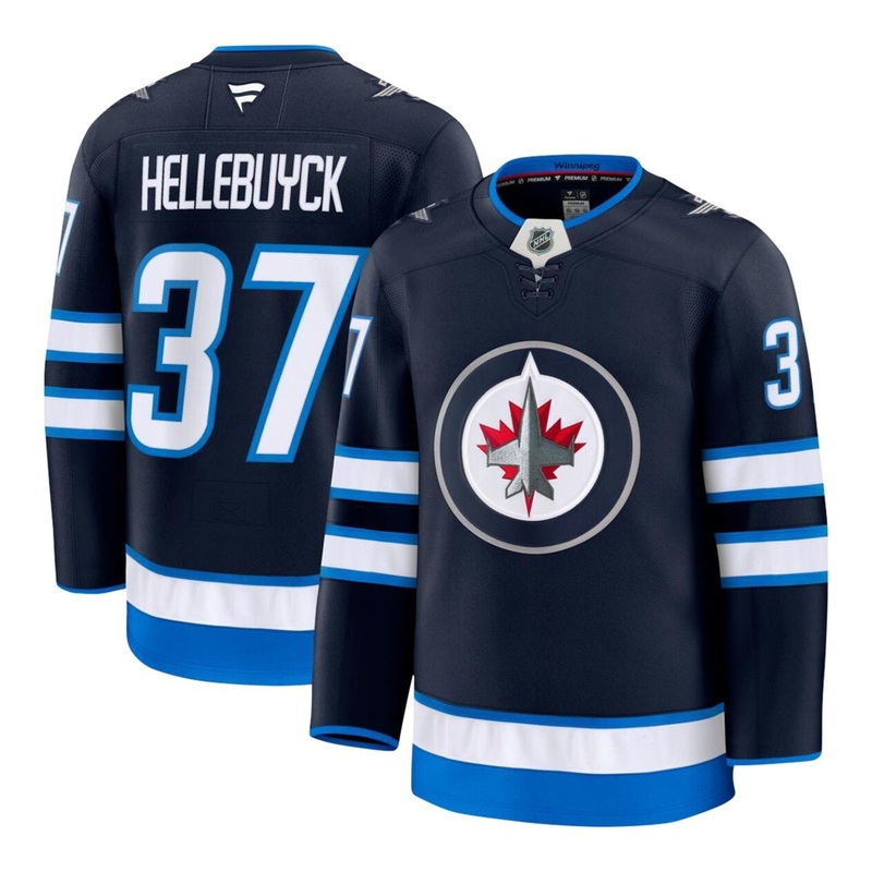 Fanatics Premium Senior Home Jersey – Winnipeg Jets Connor Hellebuyck