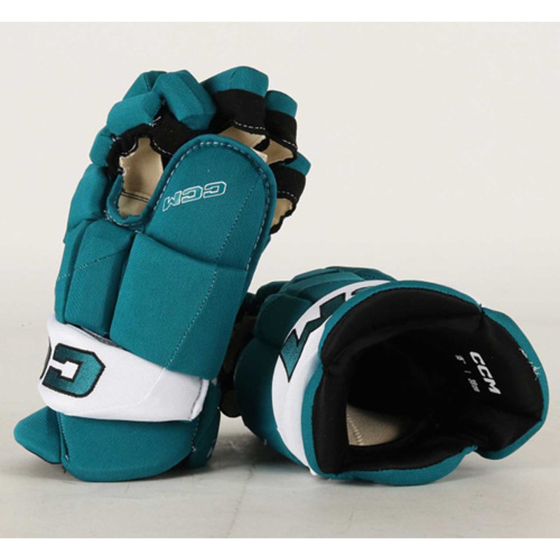 15 CCM HGPJSPP Gloves – Team Stock San Jose Sharks