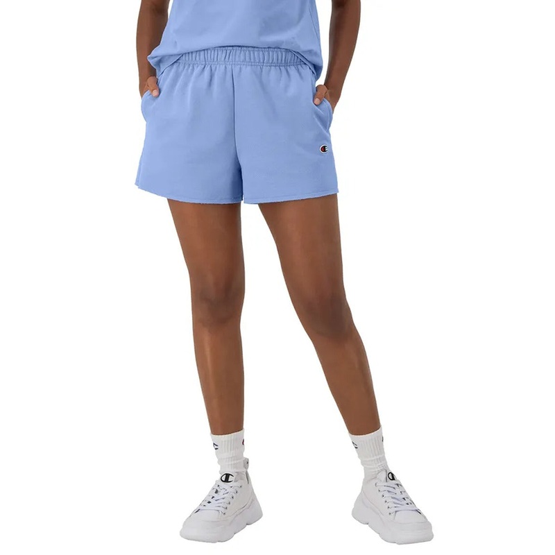 Champion 3 Powerblend Logo Shorts – Women