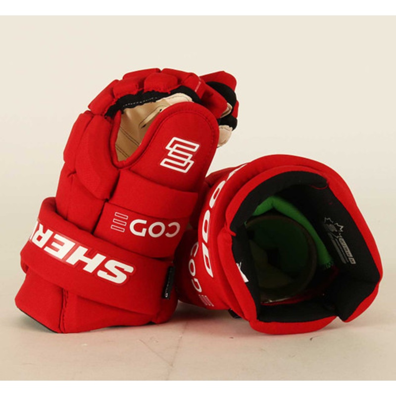 15 Sherwood Code Encrypt 1 Gloves – Team Stock Detroit Red Wings #2