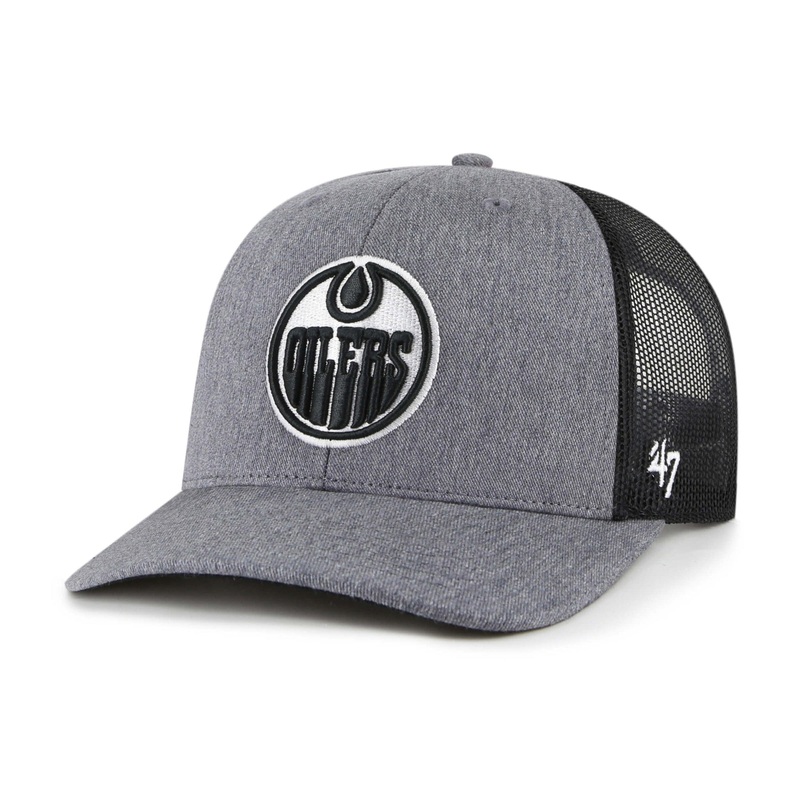 47 Brand NHL Carbon Trucker Hat – Edmonton Oilers