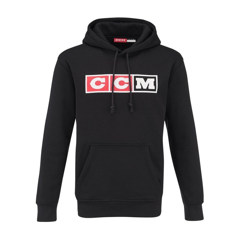 CCM Hoodie Heritage Block Sr Black