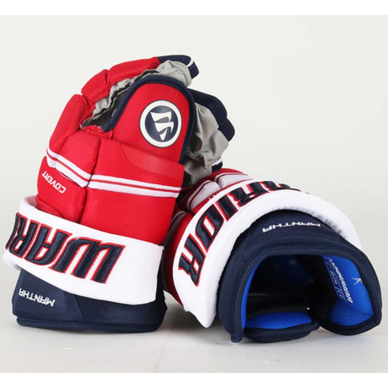 15 Warrior Covert QRE Pro Gloves – Anthony Mantha Washington Capitals
