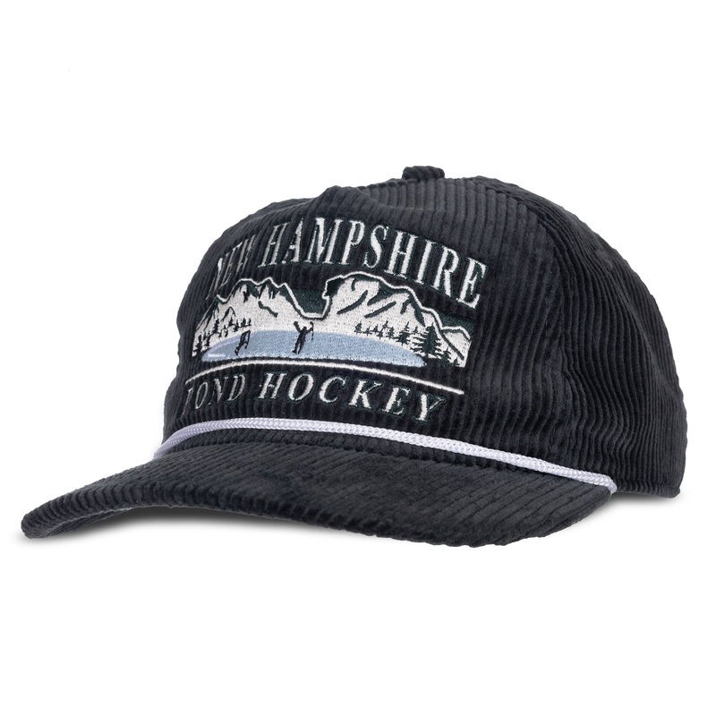 Celly Hockey New Hampshire Pond Hockey Snapback Hat – Corduroy