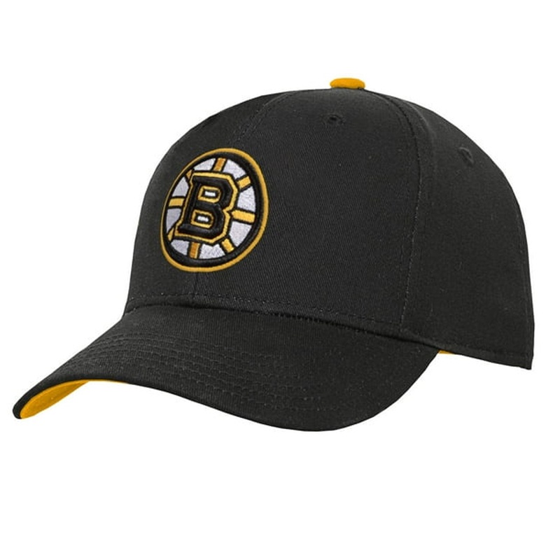 Outer Stuff NHL Precurve Youth Snapback Hat – Boston Bruins