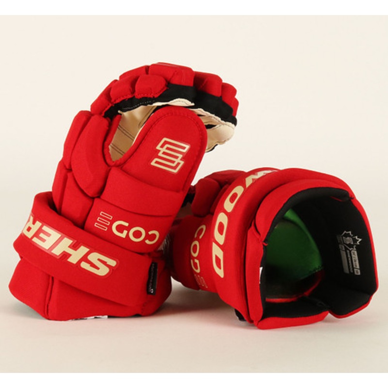14 Sherwood Code Encrypt 1 Gloves – Team Stock Calgary Flames