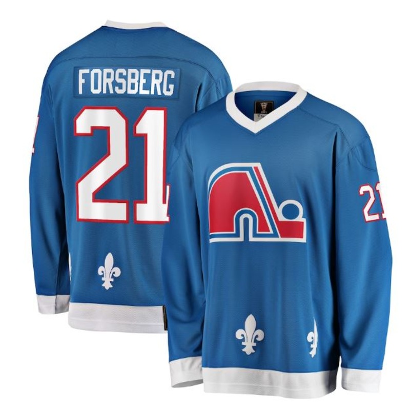 Heritage Jersey Quebec Nordiques- Forsberg