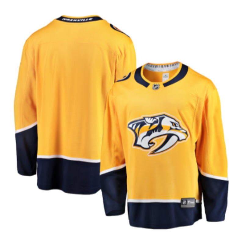 Nashville Predators Home Breakaway Jersey – Blank