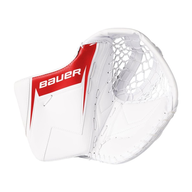 Bauer Catch Glove SV-Pro Sr White/Red