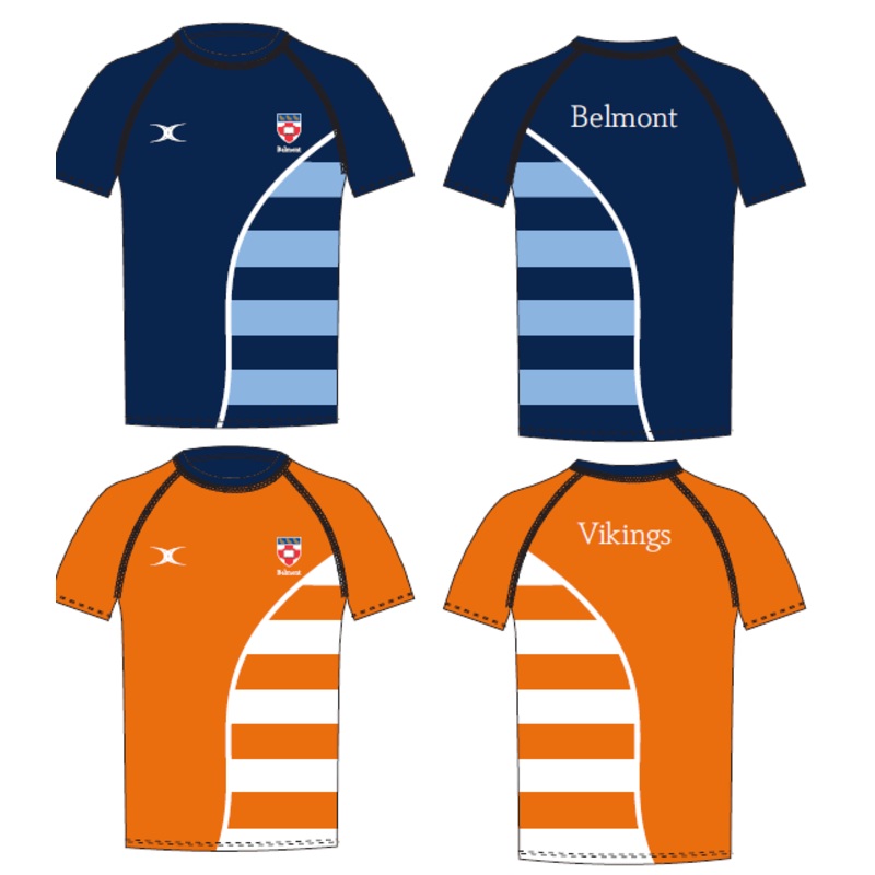 Compulsory Reversible Games Top, Vikings – Female Aged 6-12