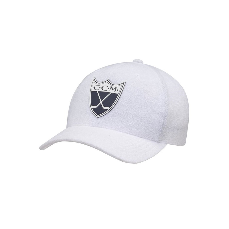 CCM Cap Adjustable Golf Cap Blanc