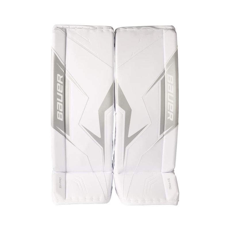 Bauer Goalie Leg Pads SV-Pro Sr White