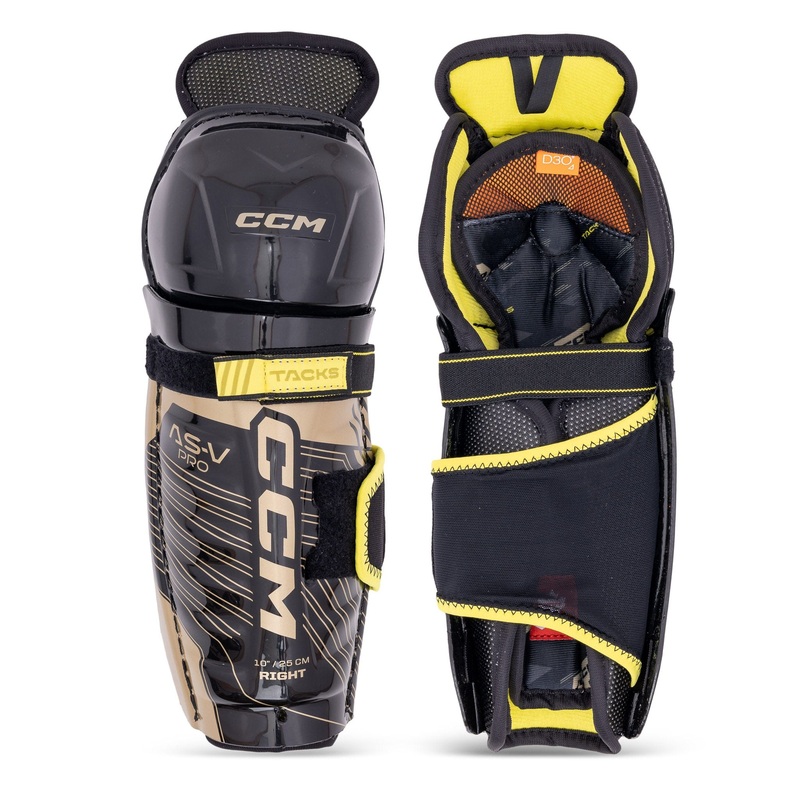 CCM Tacks AS-V Pro Youth Hockey Shin Guards