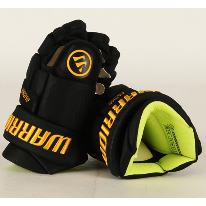 12 Warrior Alpha Classic Junior Boston Bruins Gloves
