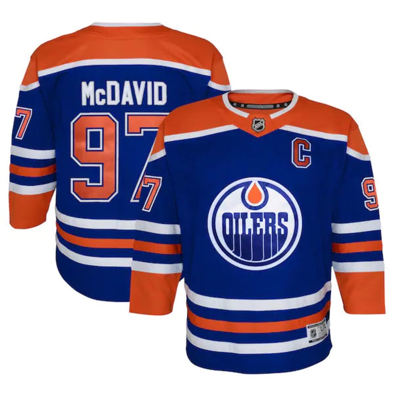 Junior Premier Jersey – Edmonton Oilers – McDavid