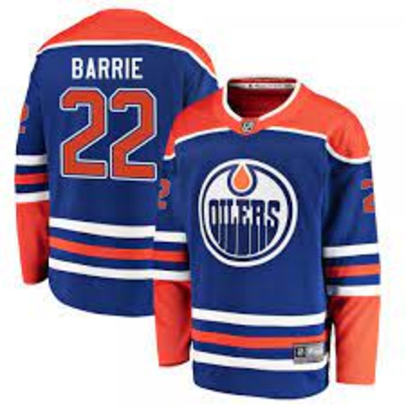 Breakaway Jersey Edmonton Oilers- Barrie