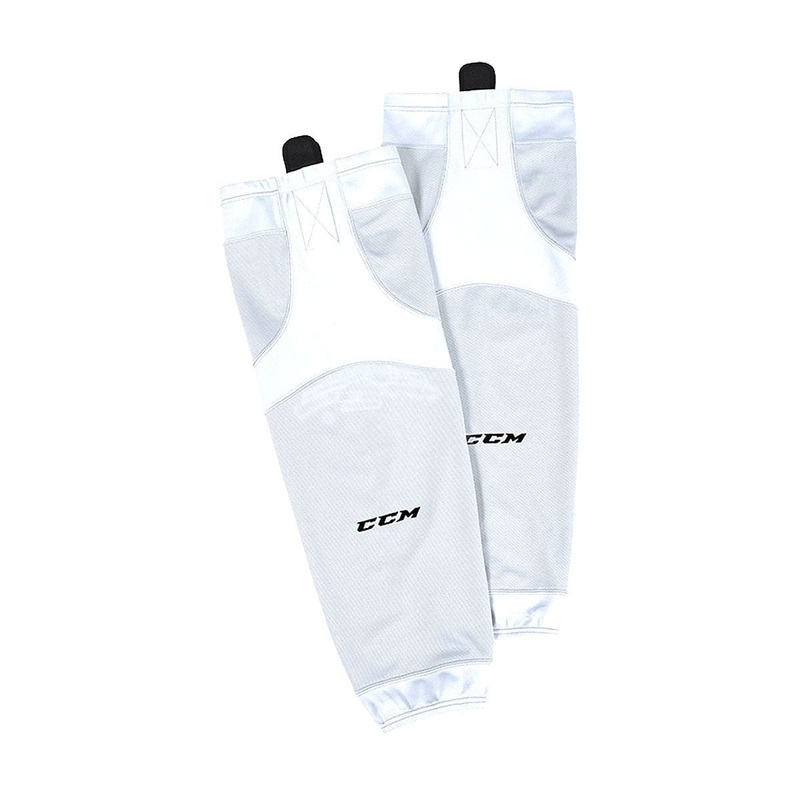 CCM Quicklite 6000 White Hockey Socks