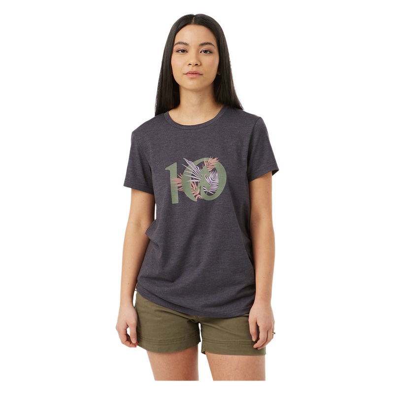 Women’s Tropical Ten T-Shirt|PERISCOPE HEATHER|VIOLA PURPLE|XS|S|M|L|XL