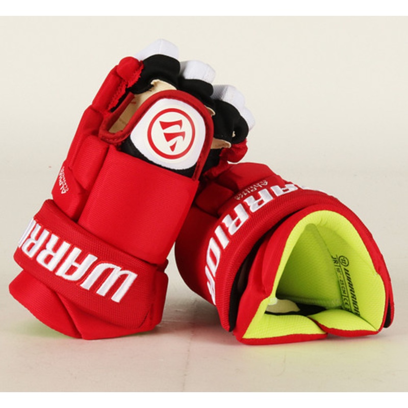 11 Warrior Alpha Classic Junior Detroit Red Wings Gloves