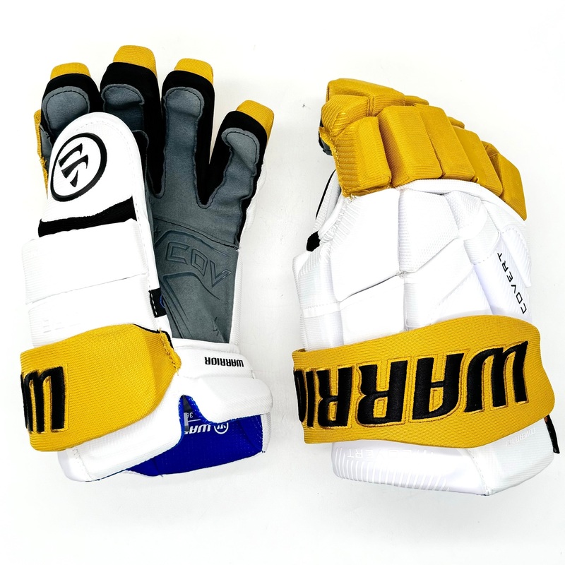 Warrior Covert QR6 – Team Stock Glove – Vegas Golden Knights (White/Gold)