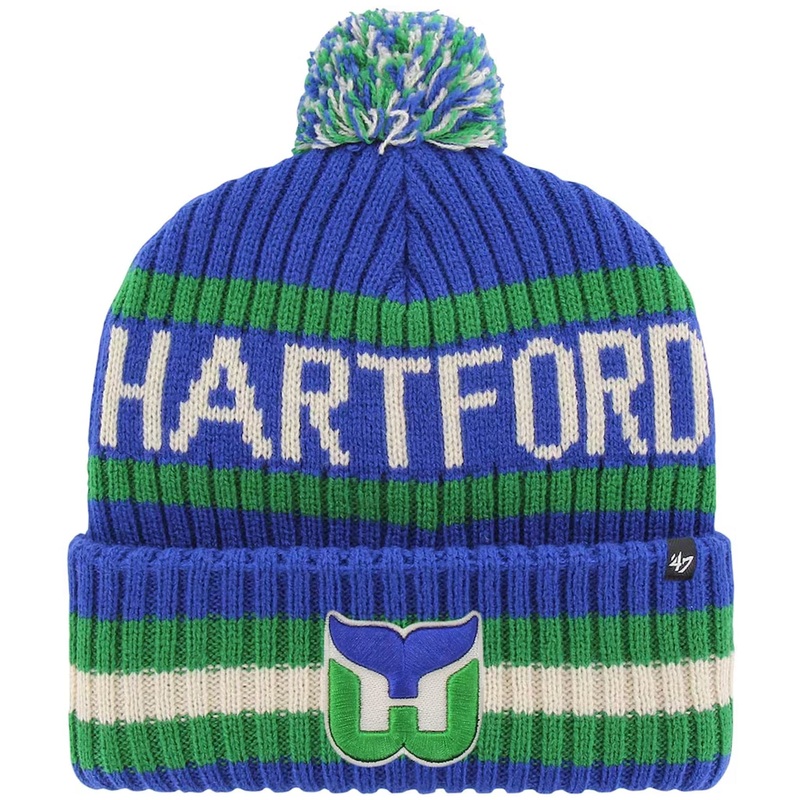 47 Brand NHL Bering Cuff Knit Toque – Hartford Whalers