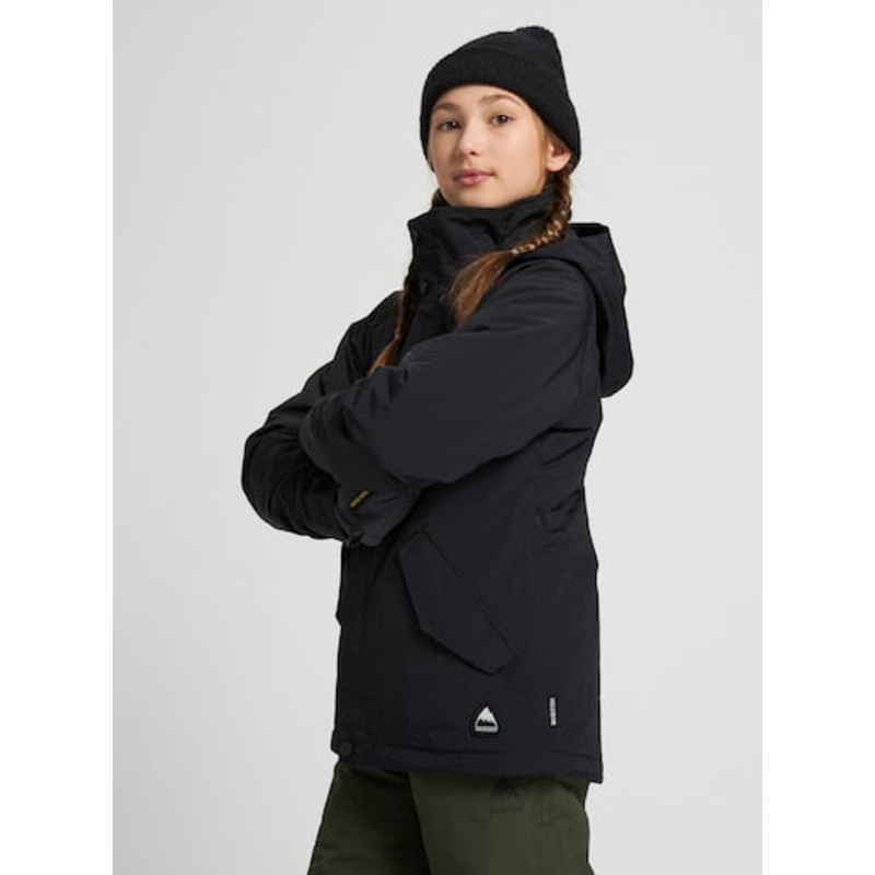 Girls’ Elodie 2L Jacket|TRUE BLACK|XS|S|M|L|XL