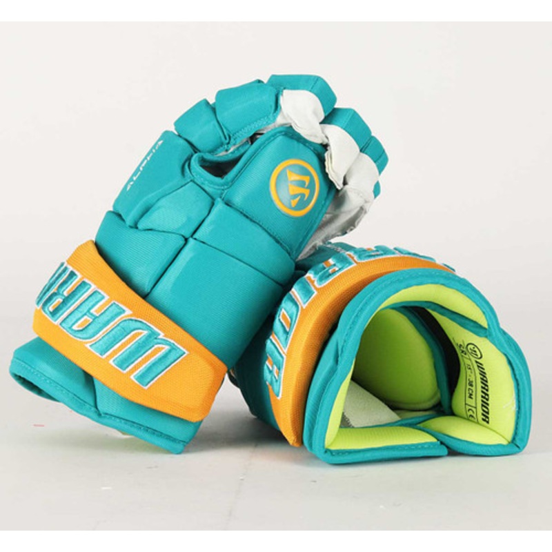 13 Warrior Alpha DX Pro Gloves – Team Stock San Jose Sharks #7