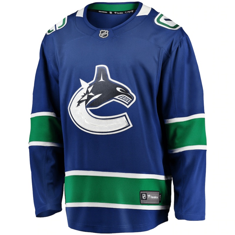 Fanatics Breakaway Senior Home Jersey – Vancouver Canucks