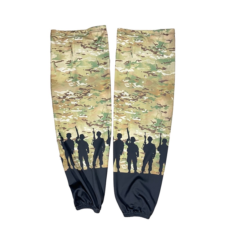 ECHL – Used Socks (Camo Soldiers)