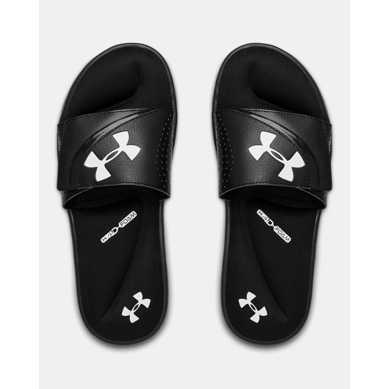 IGNITE VI SLIDE MEN’S|BLACK/BLACK|9