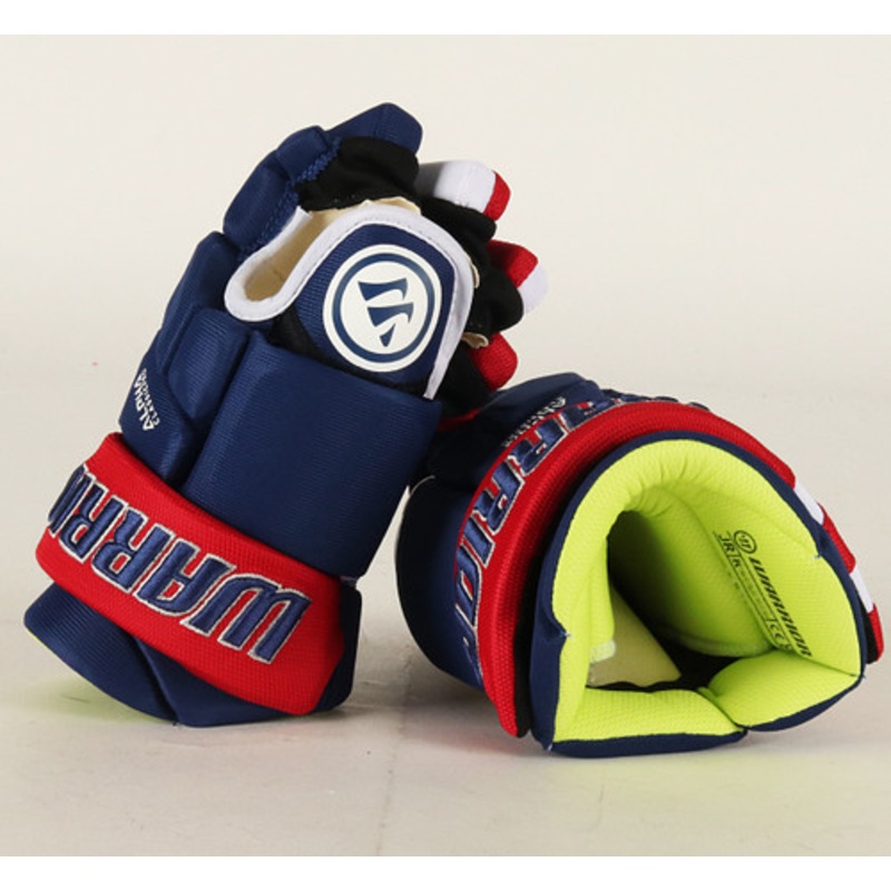 11 Warrior Alpha Classic Junior New York Rangers Gloves