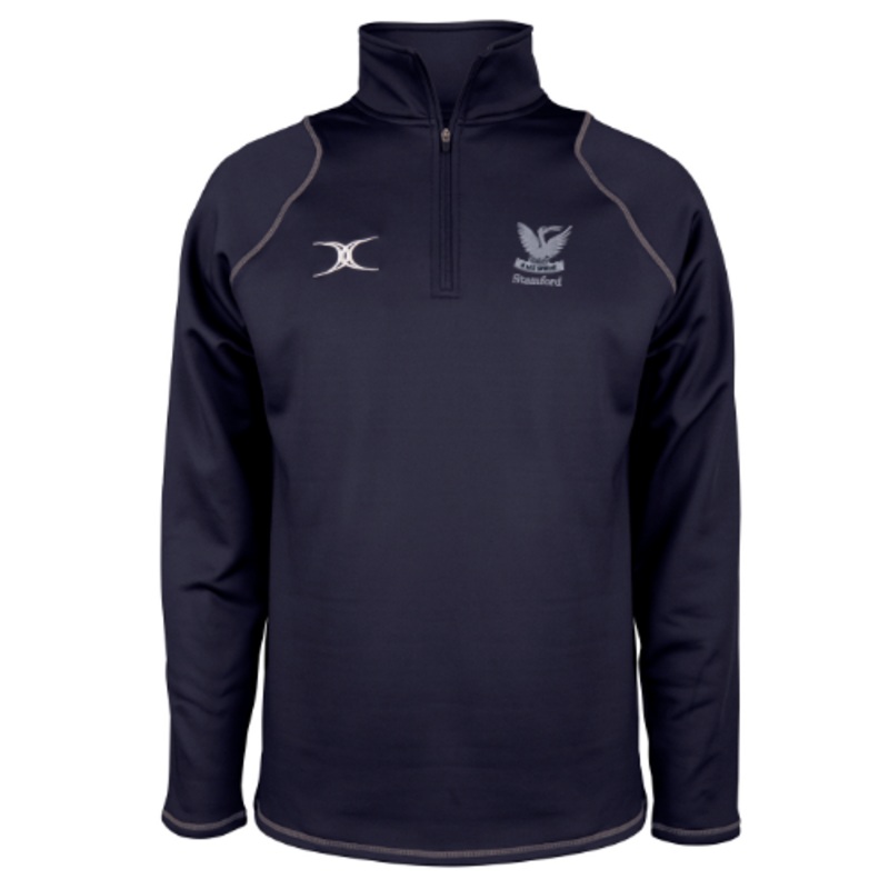 Stamford School Child’s Dark Navy Quest Mens 1/4 Zip Fleece