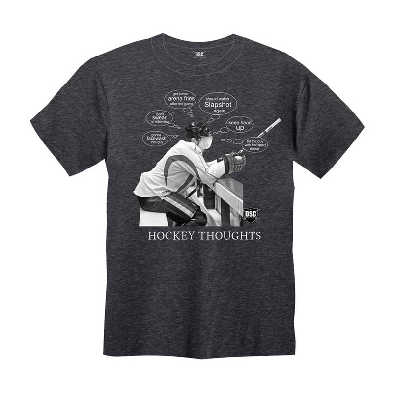 DSC Hockey Thoughts Adult T-Shirt