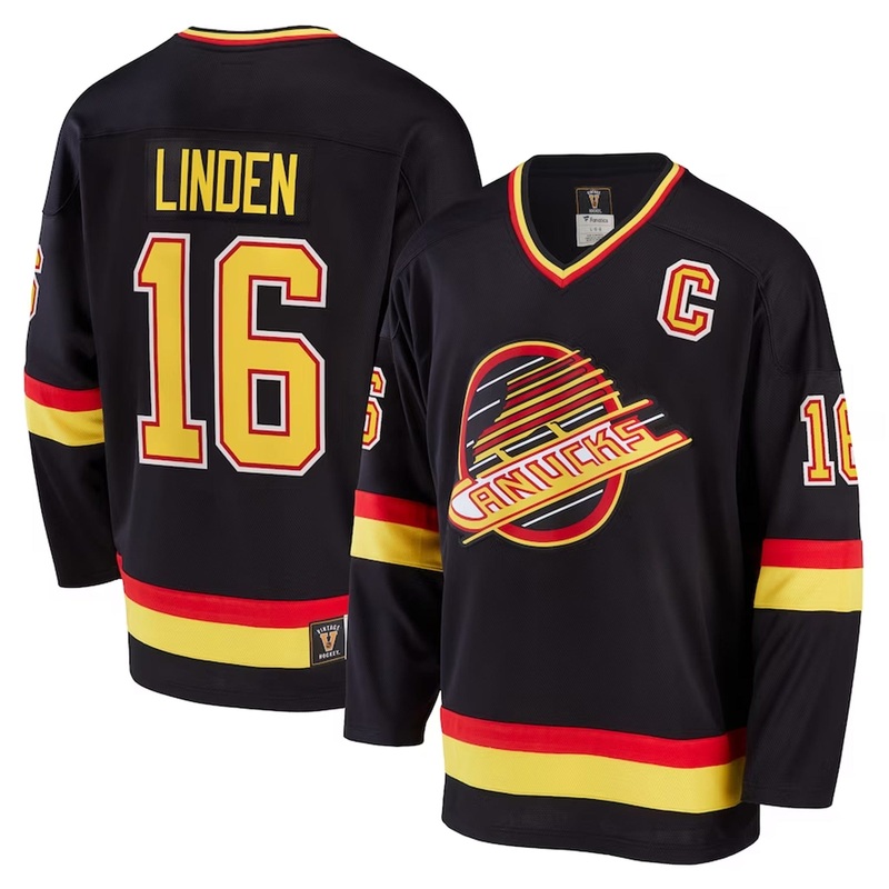 Fanatics Breakaway Senior Vintage Jersey – Vancouver Canucks Retro Skate Trevor Linden