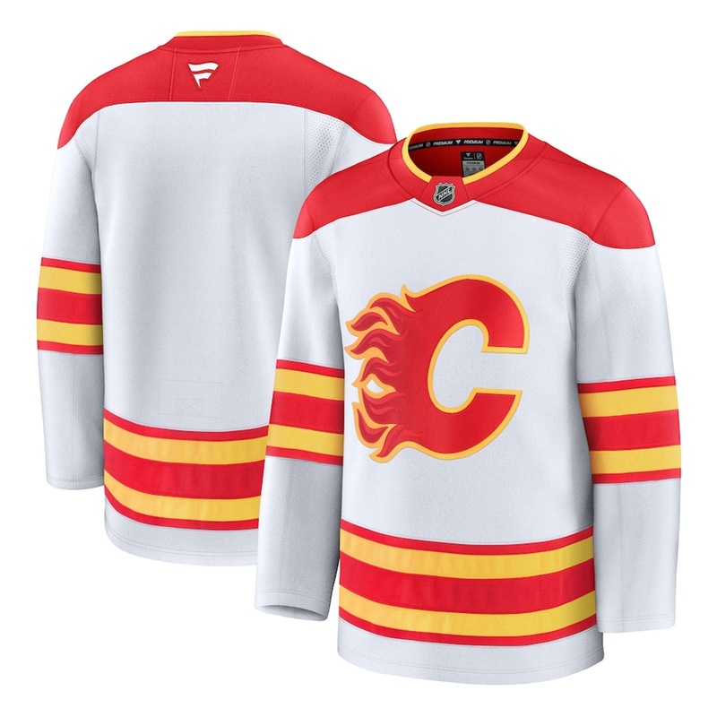 Fanatics Premium Senior Away Jersey – Calgary Flames