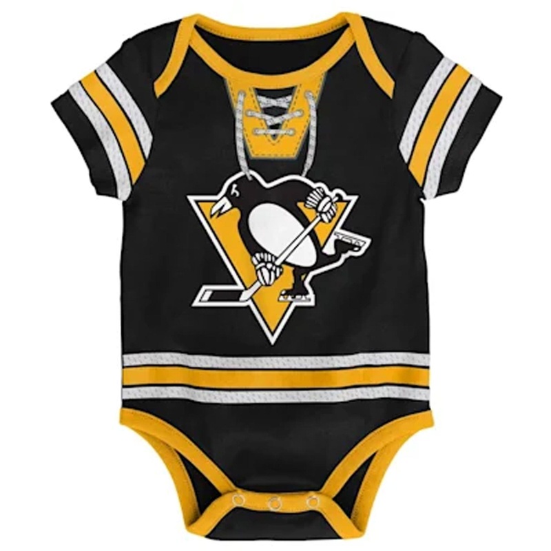 Outer Stuff NHL Hockey Pro Team Creeper – Pittsburgh Penguins