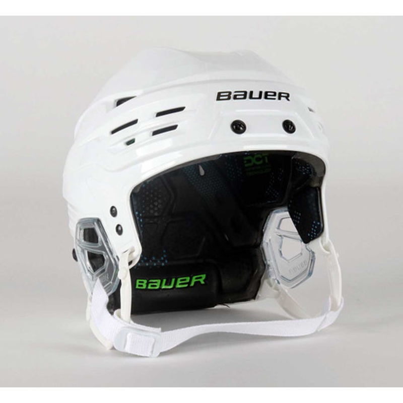 Size M – Bauer Re-Akt 85 White Helmet – Los Angeles Kings #2