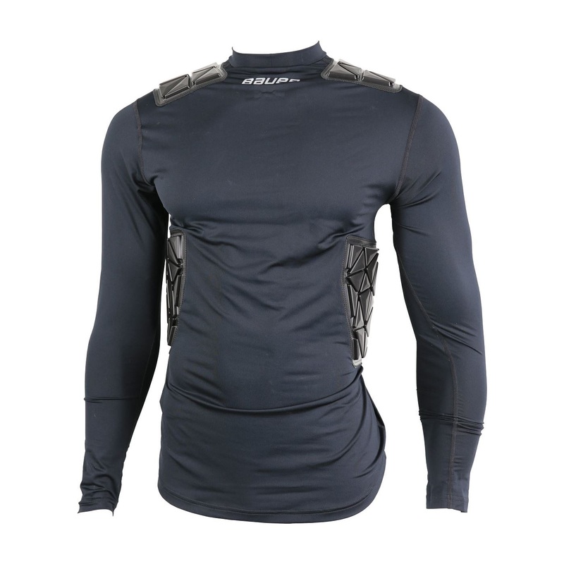 Bauer Undersweater Elite Padded Goalie Jersey Yth.