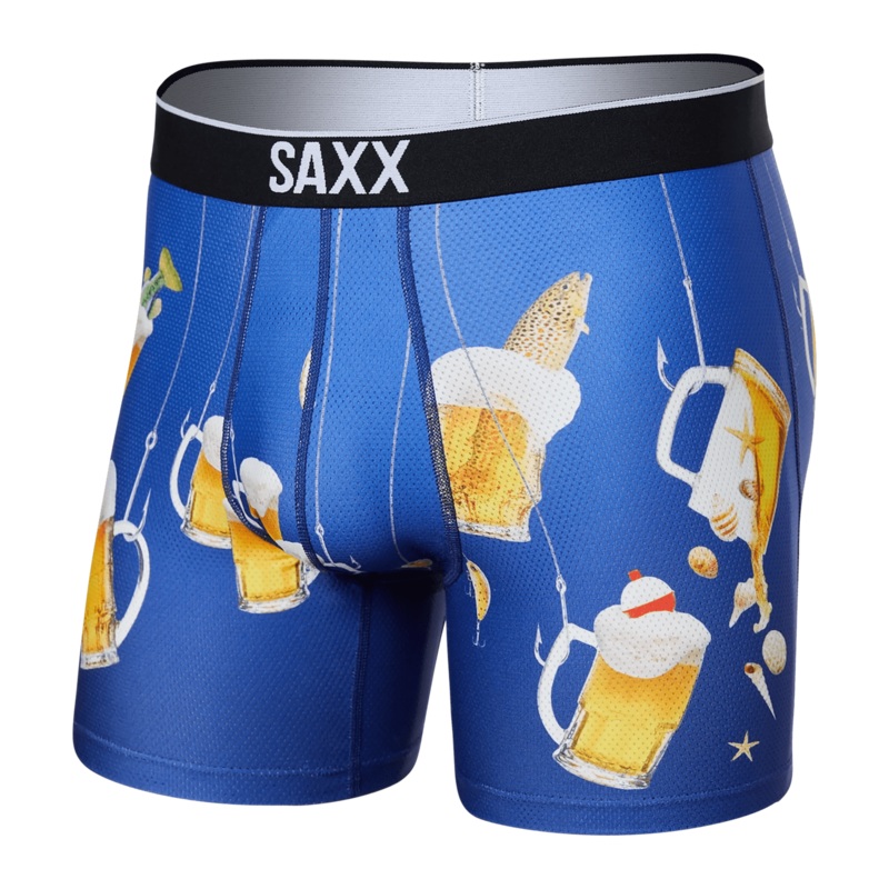 Saxx Volt Boxers – Fresh Catch – Navy