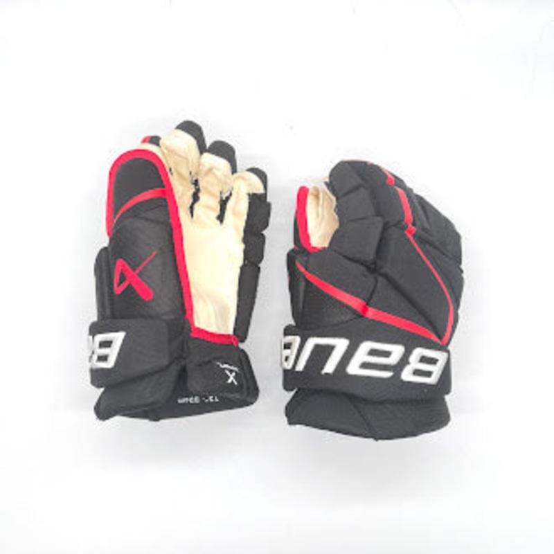 Bauer Vapor Hyperlite – NHL Pro Stock Glove – Anthony Beauvillier (Black/Red)