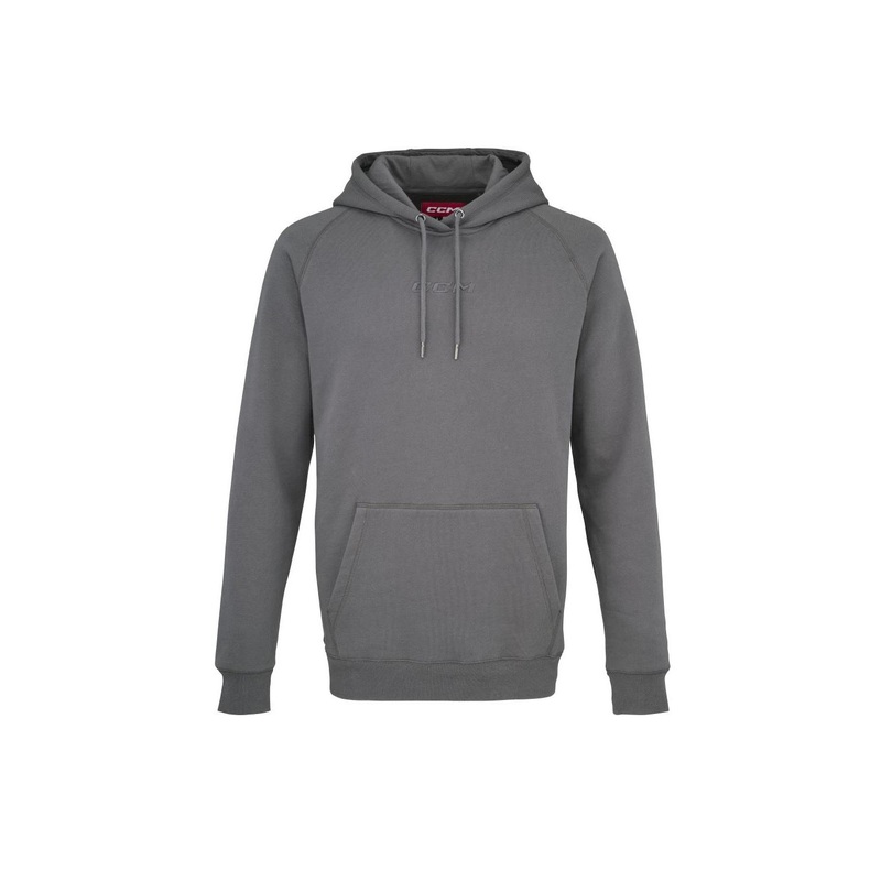 CCM Hoodie Core Pullover Sr Charcoal